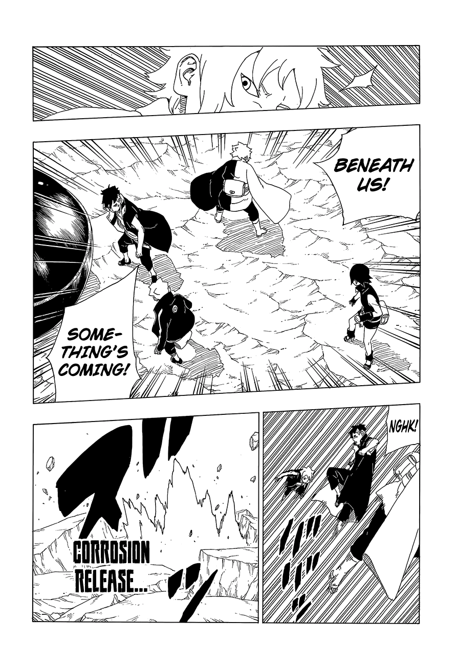 Boruto: Naruto Next Generations Chapter 40 : Unknown Jutsu | Page 9