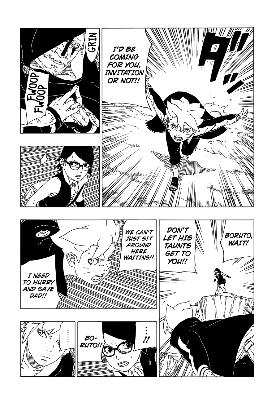 Boruto: Naruto Next Generations Chapter 40 : Unknown Jutsu | Page 15