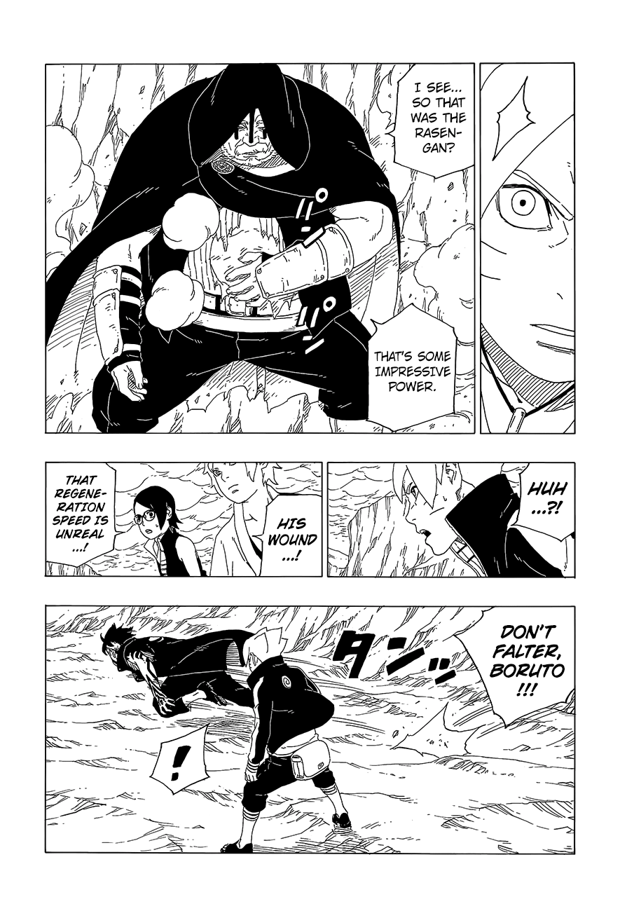 Boruto: Naruto Next Generations Chapter 40 : Unknown Jutsu | Page 19