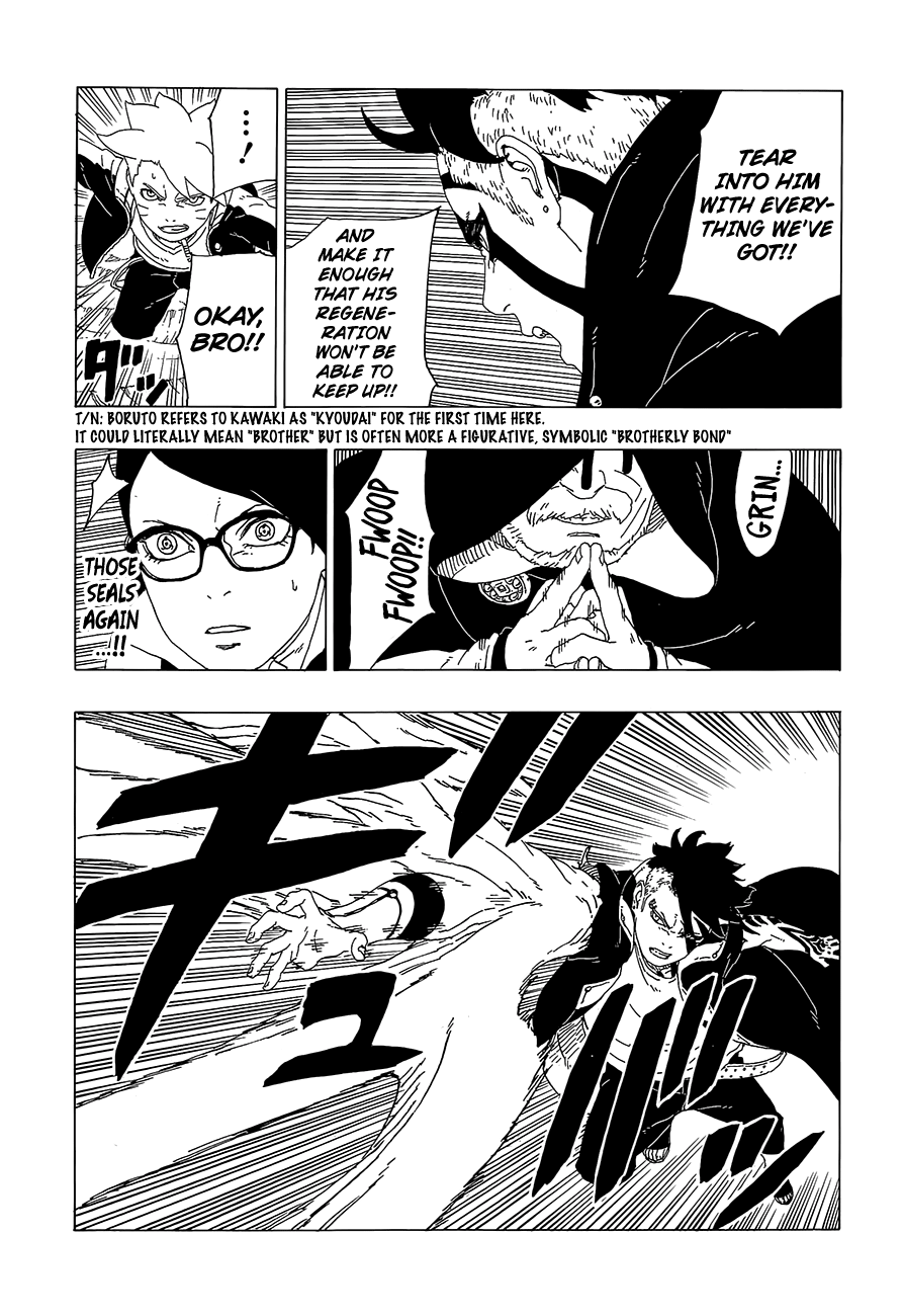 Boruto: Naruto Next Generations Chapter 40 : Unknown Jutsu | Page 20