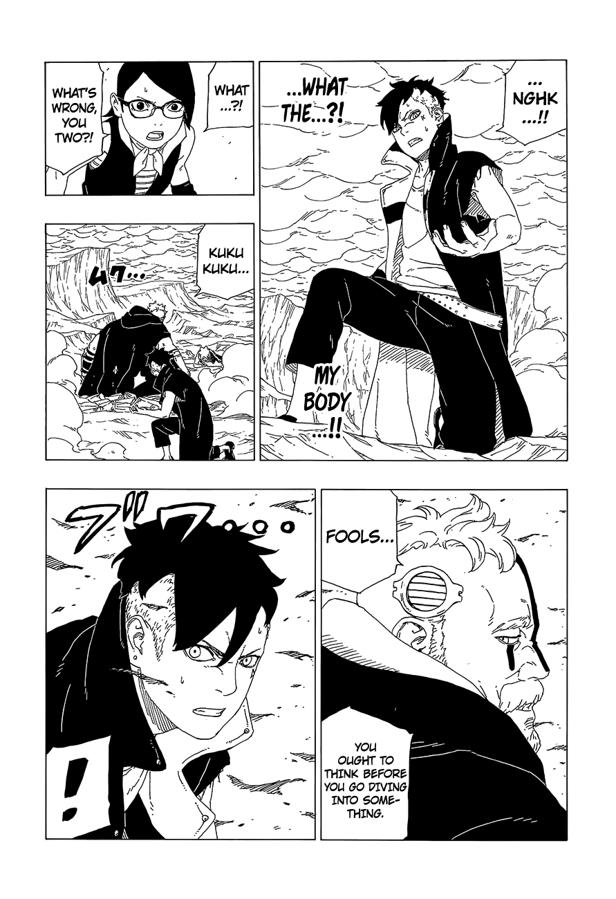 Boruto: Naruto Next Generations Chapter 40 : Unknown Jutsu | Page 25