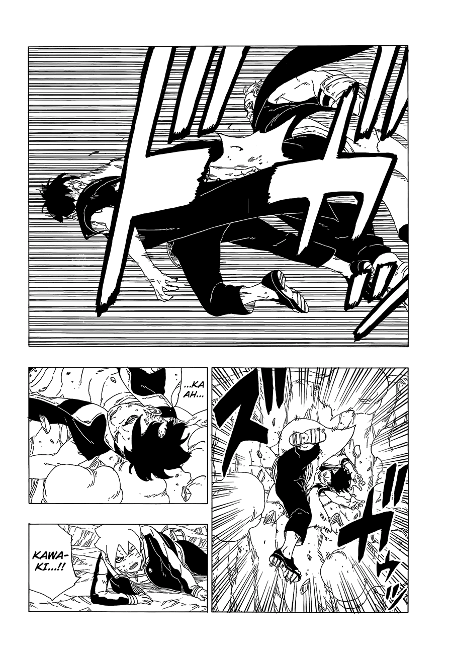 Boruto: Naruto Next Generations Chapter 40 : Unknown Jutsu | Page 27