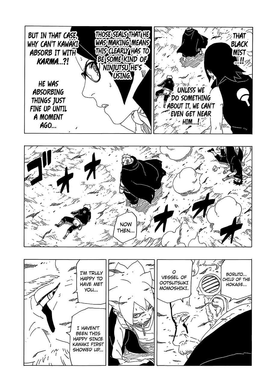 Boruto: Naruto Next Generations Chapter 40 : Unknown Jutsu | Page 28
