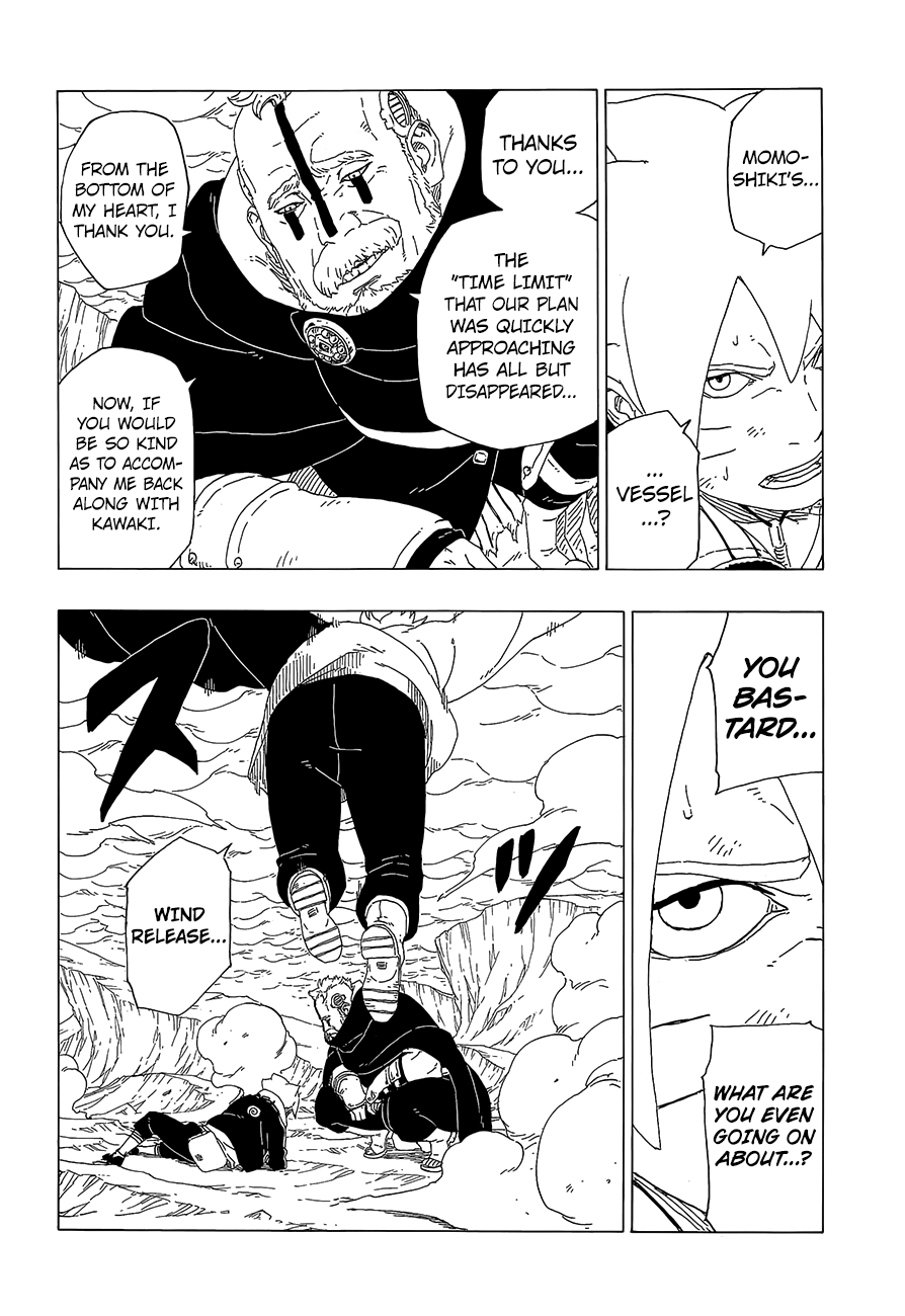 Boruto: Naruto Next Generations Chapter 40 : Unknown Jutsu | Page 29
