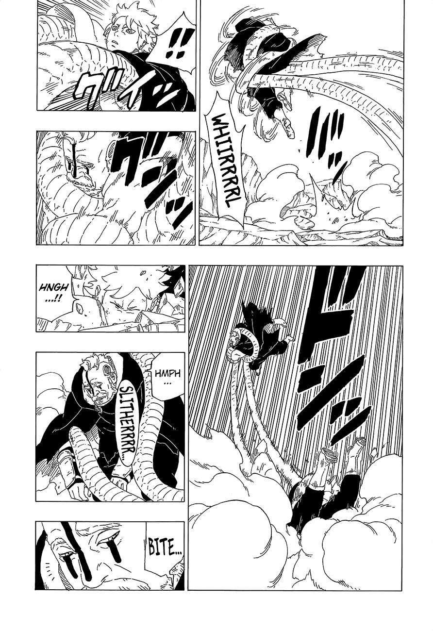 Boruto: Naruto Next Generations Chapter 40 : Unknown Jutsu | Page 34