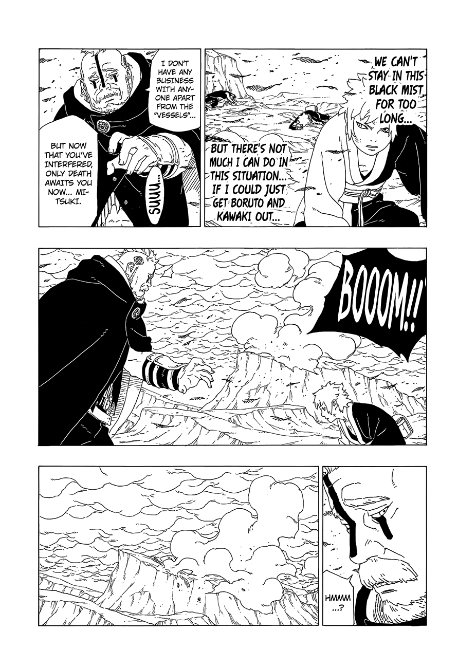 Boruto: Naruto Next Generations Chapter 40 : Unknown Jutsu | Page 36
