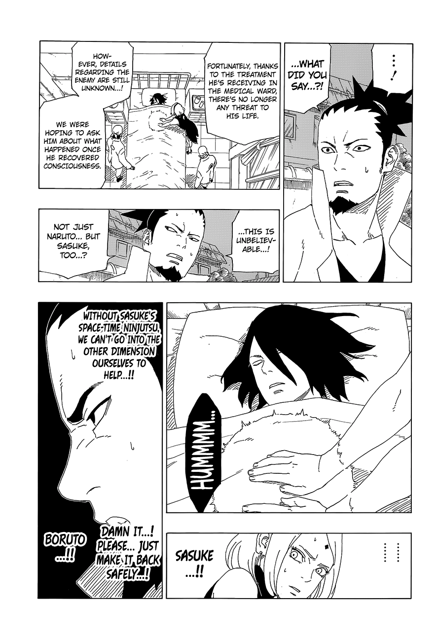 Boruto: Naruto Next Generations Chapter 40 : Unknown Jutsu | Page 2