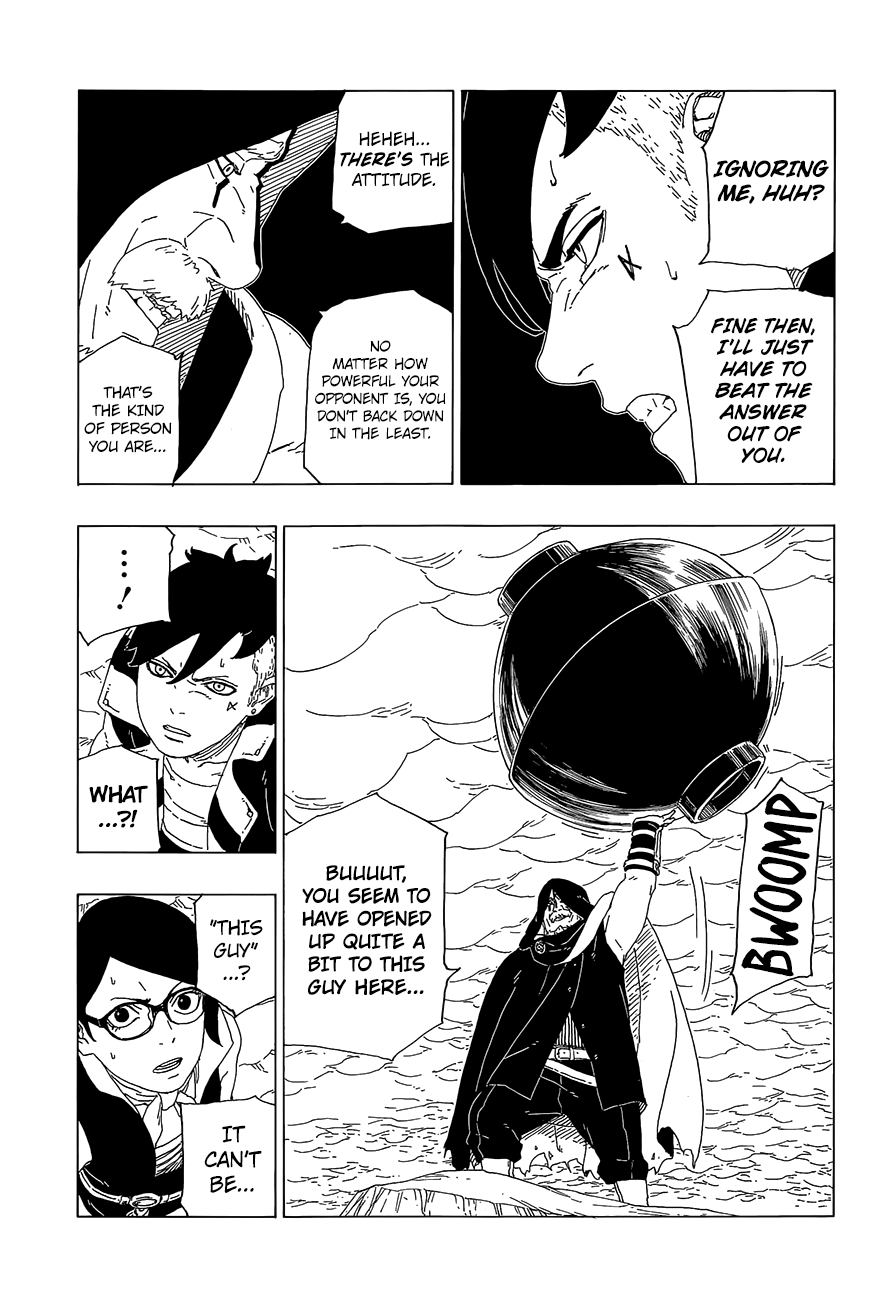 Boruto: Naruto Next Generations Chapter 40 : Unknown Jutsu | Page 4
