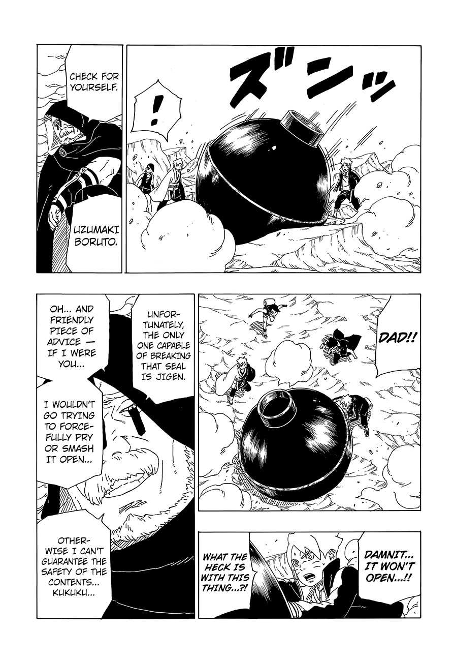 Boruto: Naruto Next Generations Chapter 40 : Unknown Jutsu | Page 6