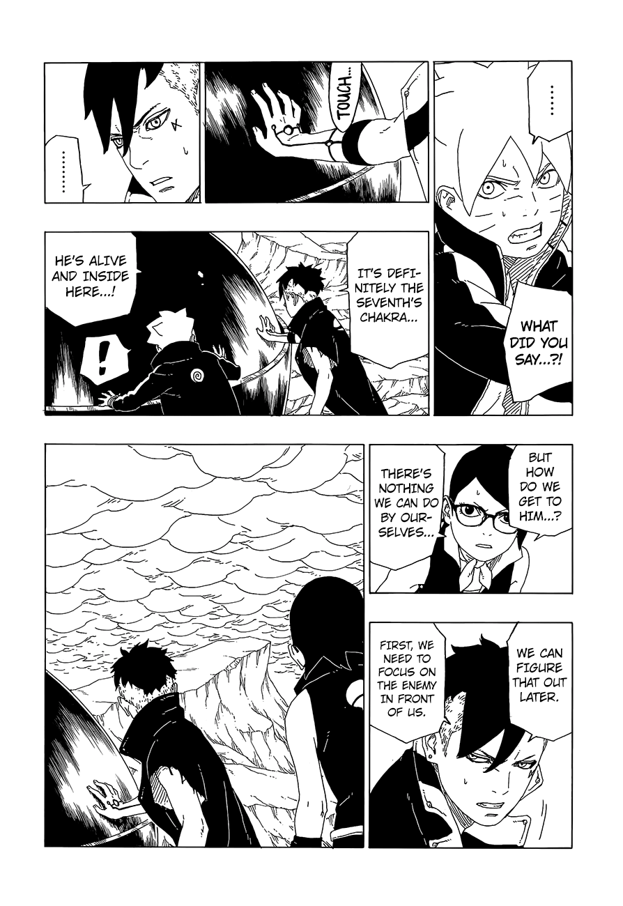 Boruto: Naruto Next Generations Chapter 40 : Unknown Jutsu | Page 7