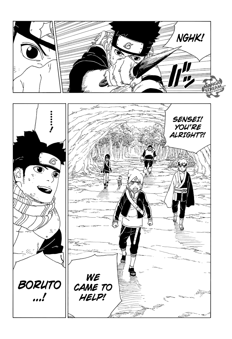 Boruto: Naruto Next Generations Chapter 19 : Puppets | Page 35