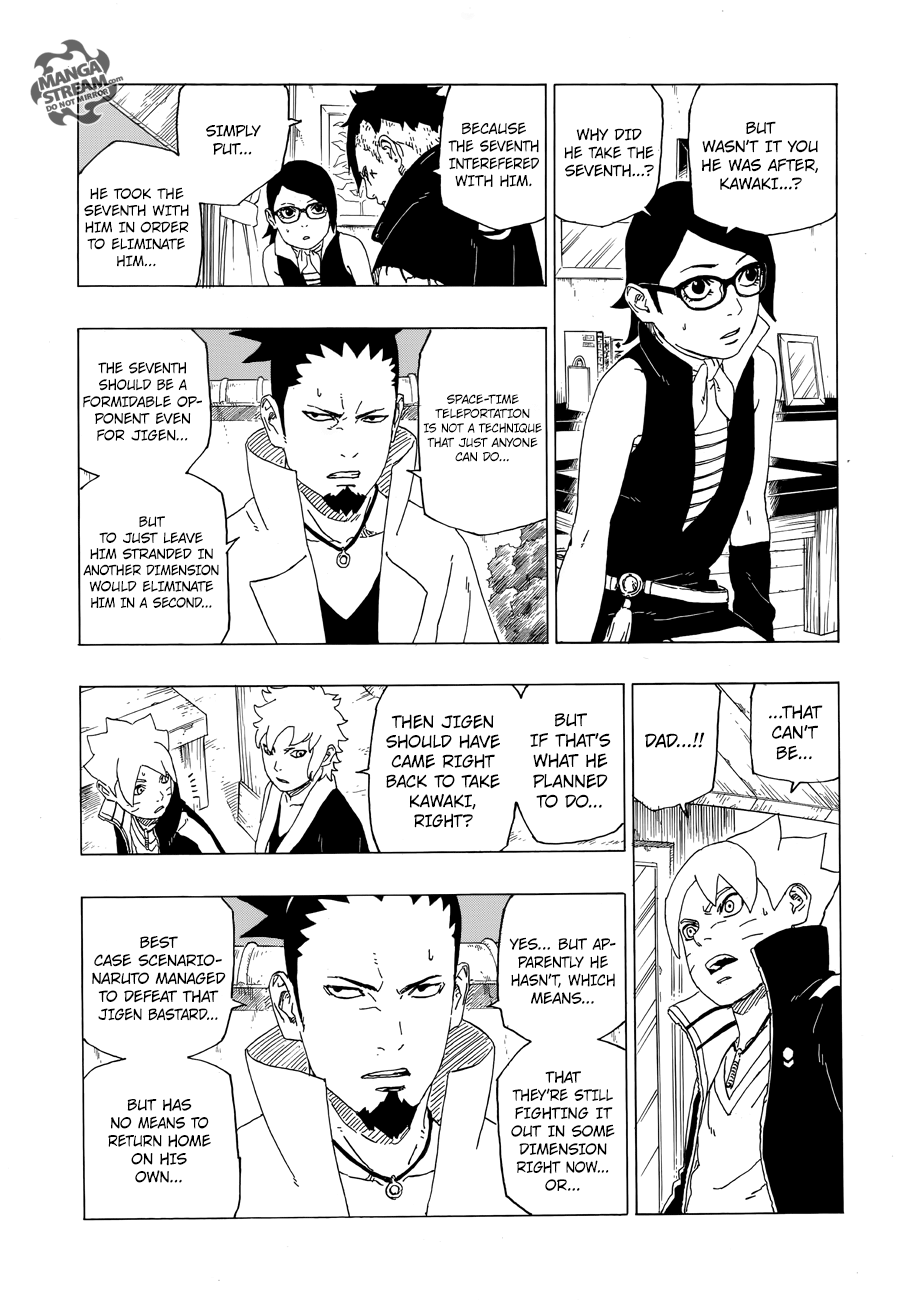 Boruto: Naruto Next Generations Chapter 39 : Proof | Page 8