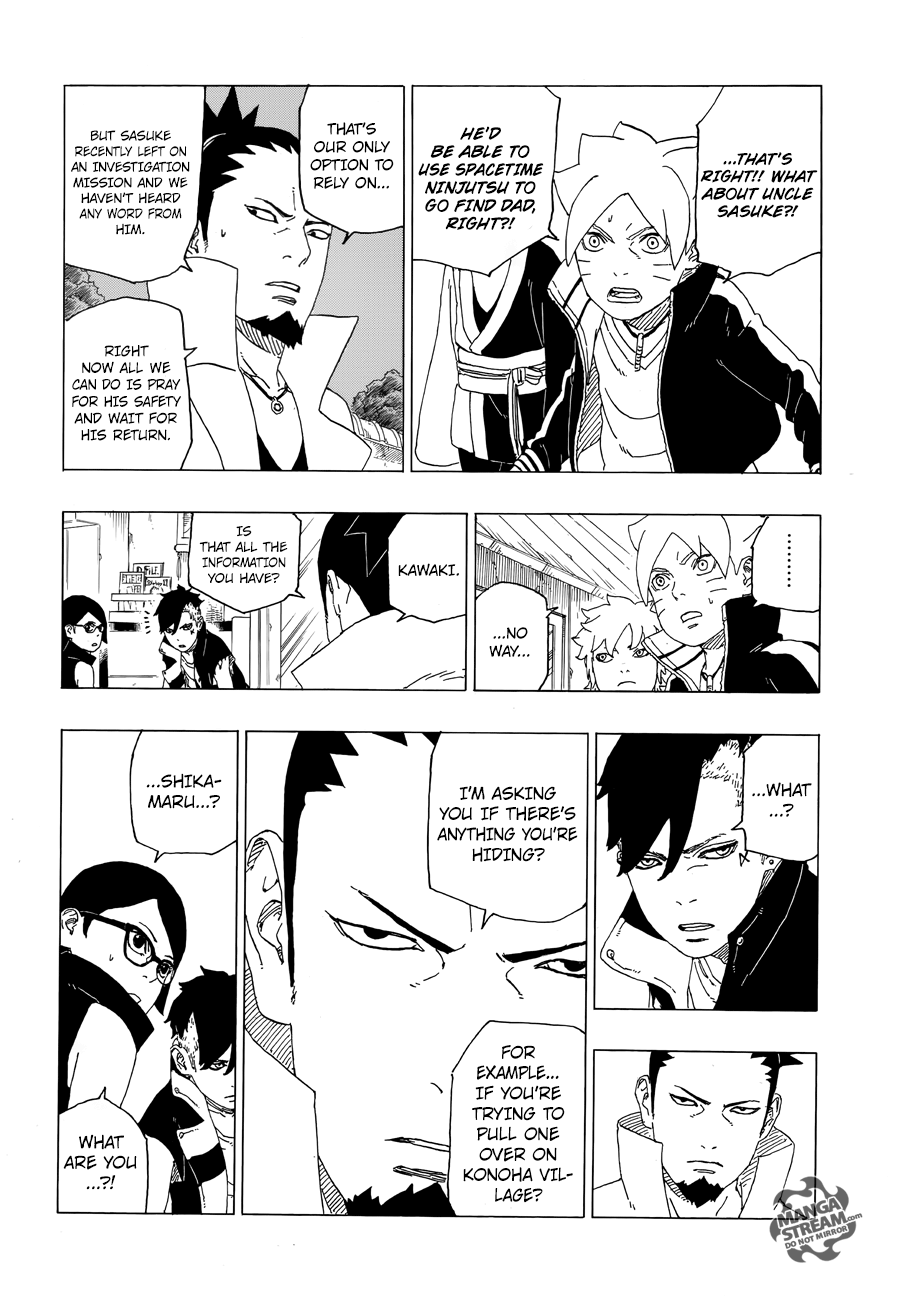 Boruto: Naruto Next Generations Chapter 39 : Proof | Page 9