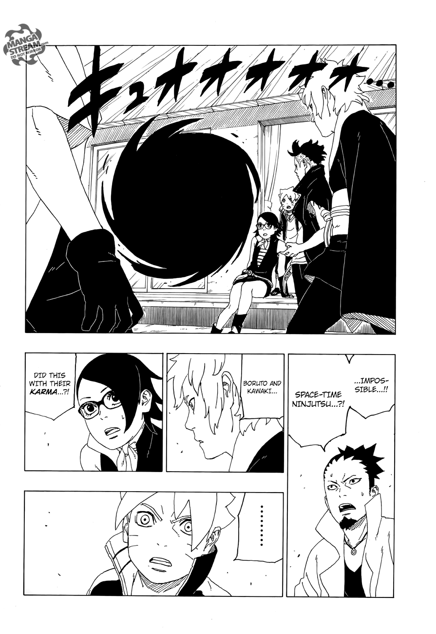 Boruto: Naruto Next Generations Chapter 39 : Proof | Page 33