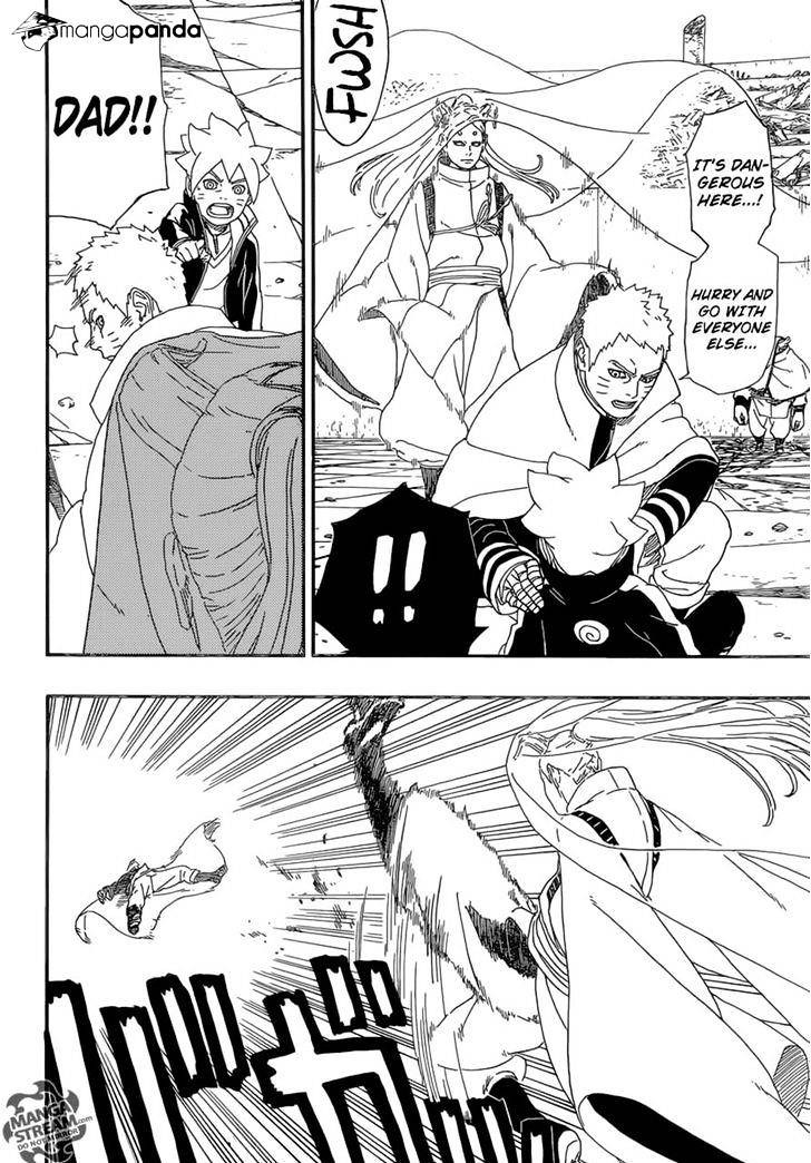 Boruto: Naruto Next Generations Chapter 5 : Momoshiki and Kinshiki!! | Page 14