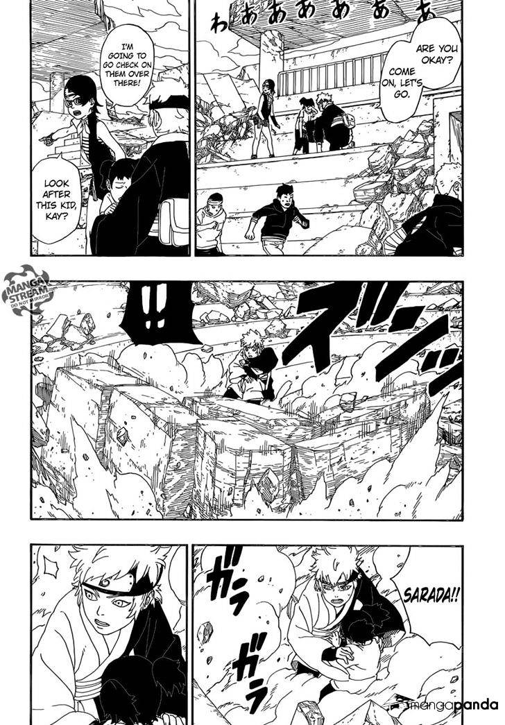 Boruto: Naruto Next Generations Chapter 5 : Momoshiki and Kinshiki!! | Page 16