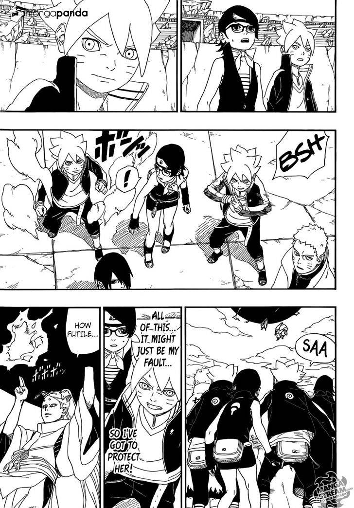 Boruto: Naruto Next Generations Chapter 5 : Momoshiki and Kinshiki!! | Page 33