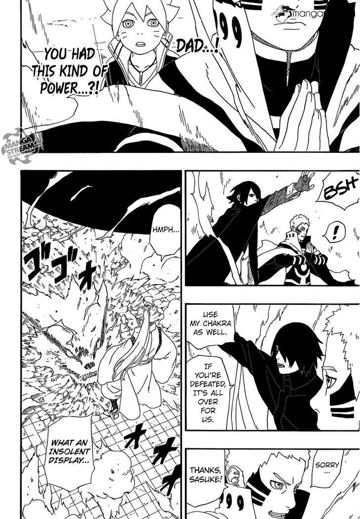 Boruto: Naruto Next Generations Chapter 5 : Momoshiki and Kinshiki!! | Page 38
