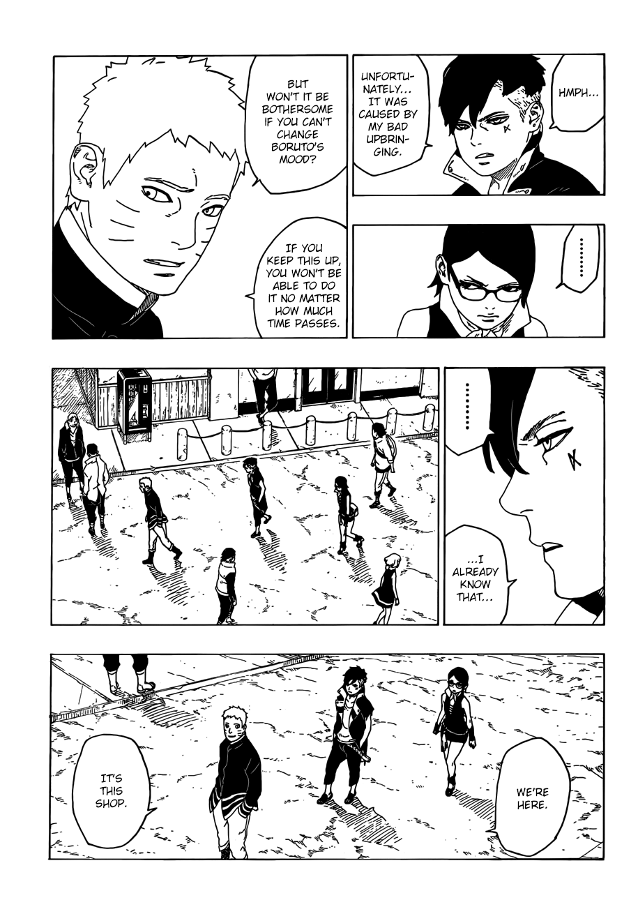 Boruto: Naruto Next Generations Chapter 28 : Flowers | Page 14