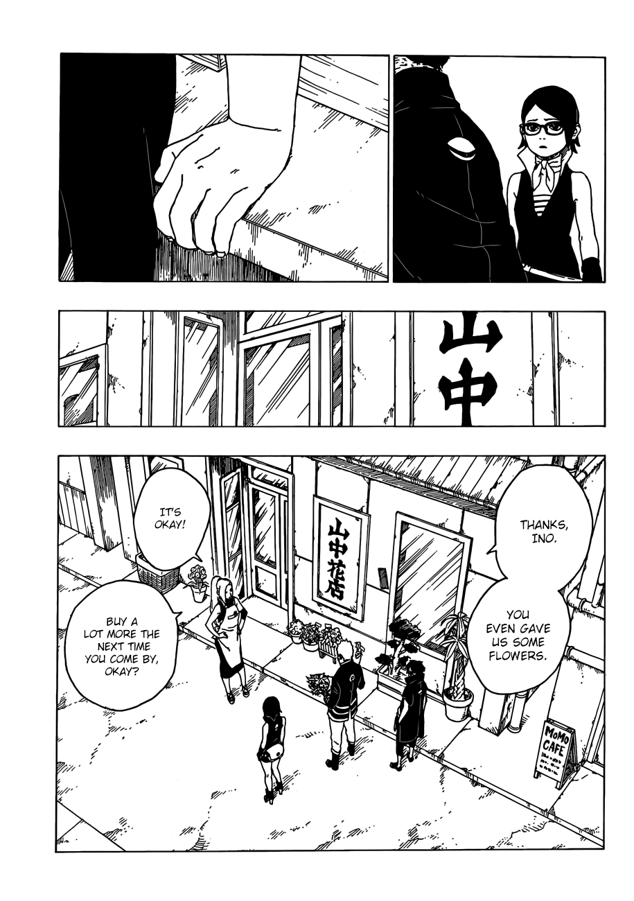 Boruto: Naruto Next Generations Chapter 28 : Flowers | Page 28