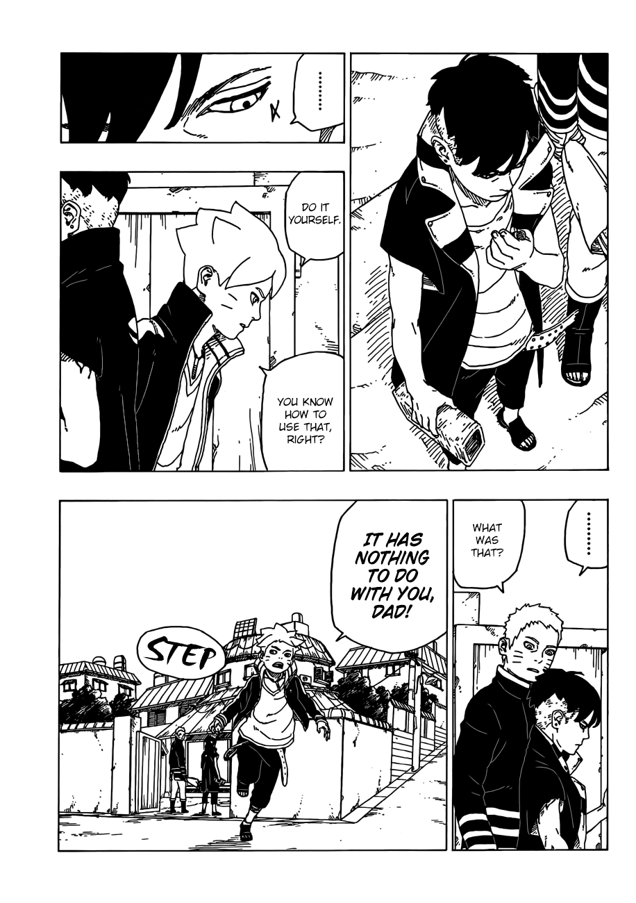Boruto: Naruto Next Generations Chapter 28 : Flowers | Page 34