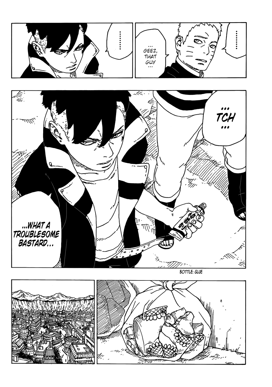 Boruto: Naruto Next Generations Chapter 28 : Flowers | Page 35