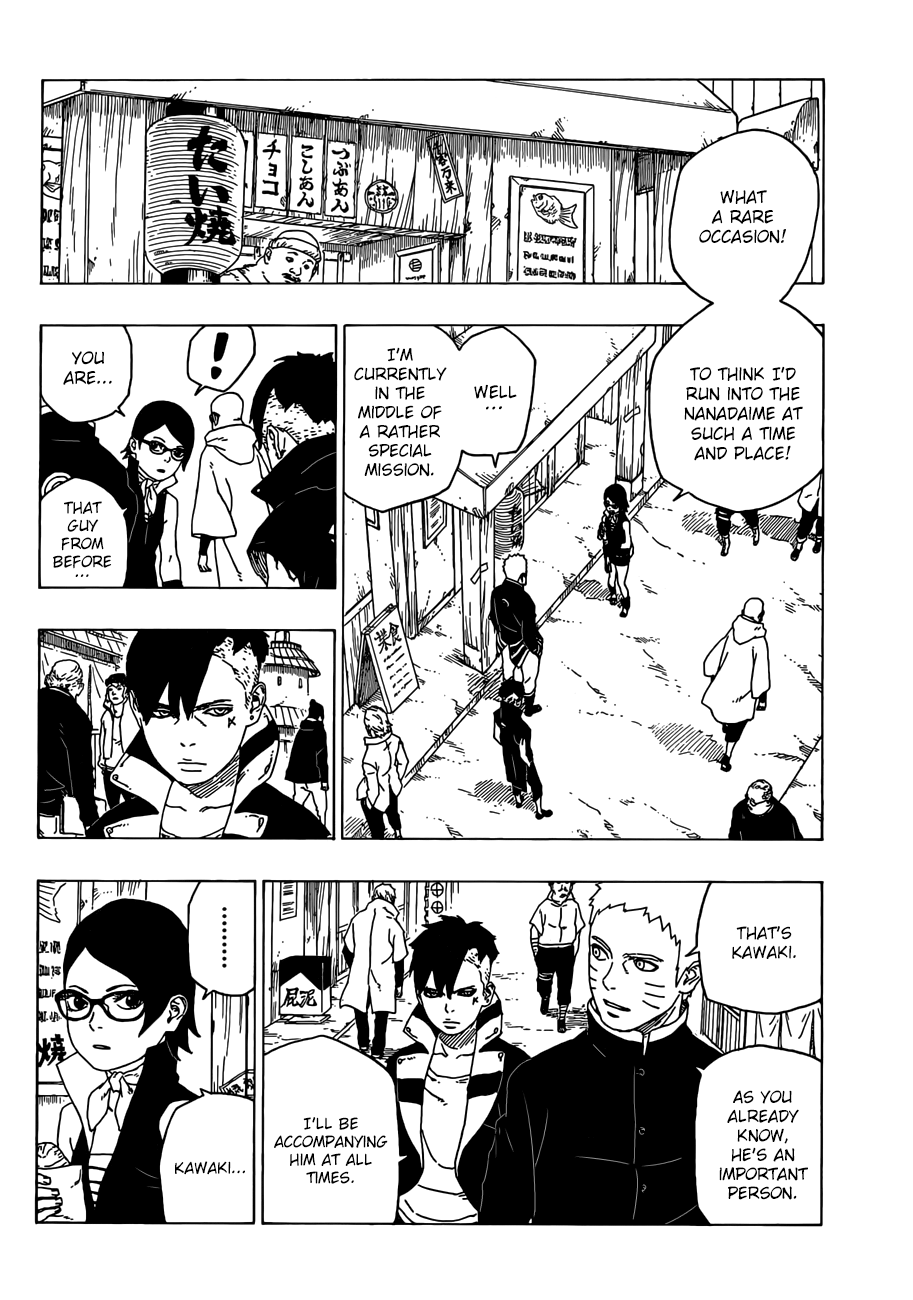 Boruto: Naruto Next Generations Chapter 28 : Flowers | Page 3