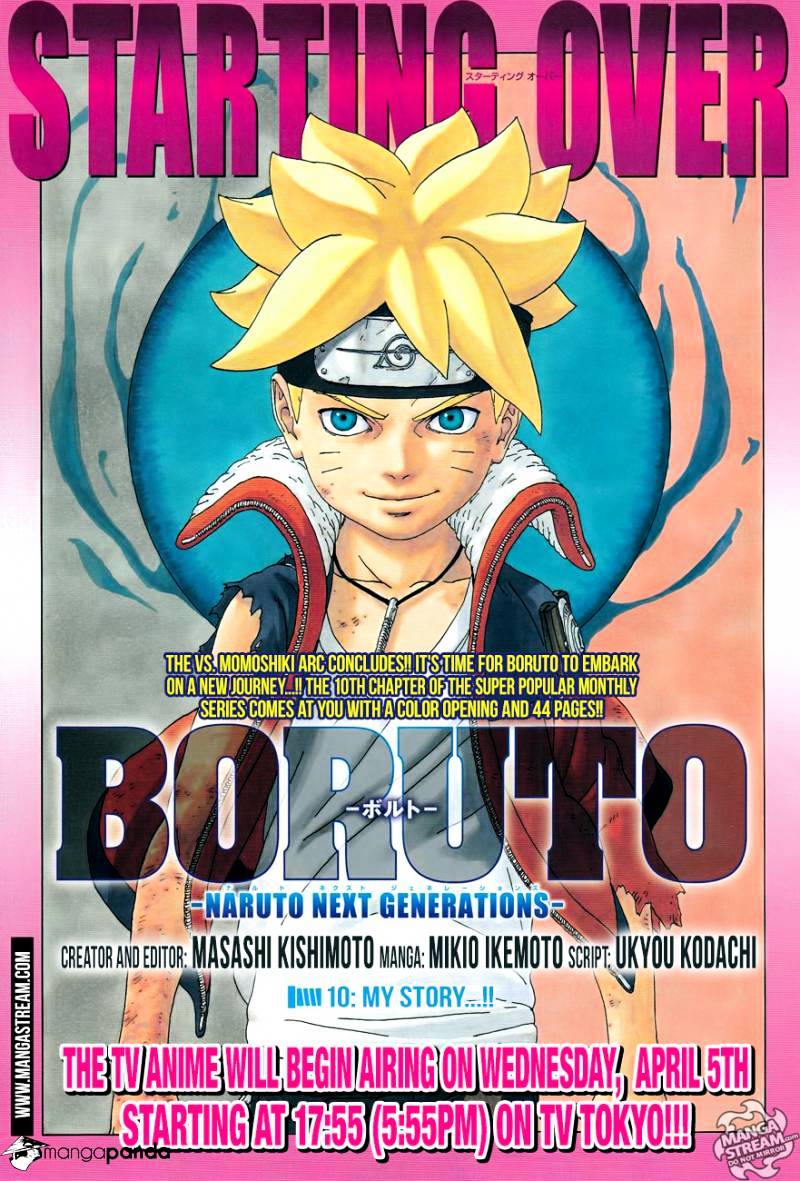 Boruto: Naruto Next Generations Chapter 10 | Page 0