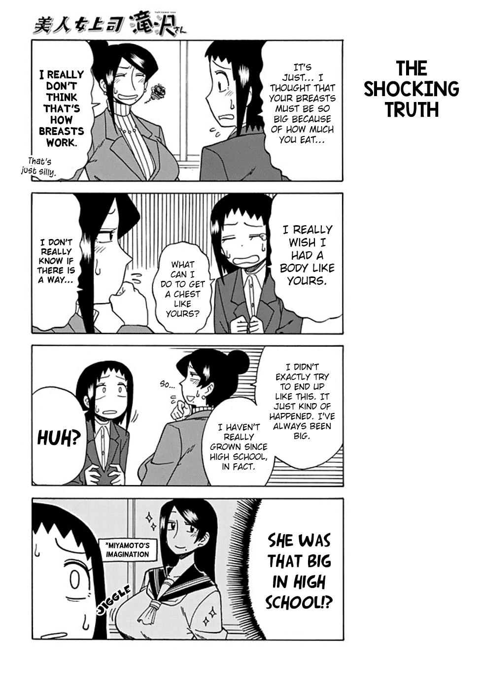 Bijin Onna Joushi Takizawa san Manganelo Read Bijin Onna Joushi Takizawa-san Manga English [New Chapters] Online