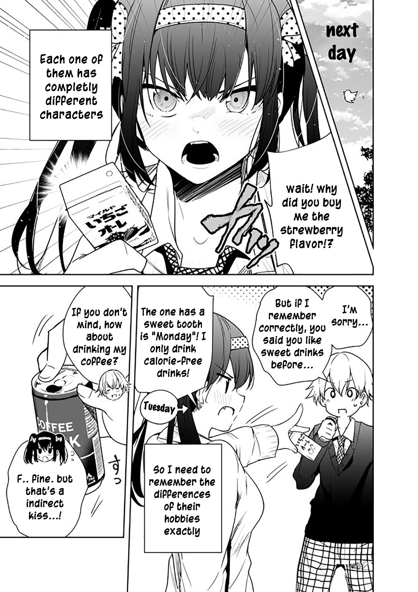 My Girlfriend Has Multiple Personalities Manga Read A Story about my girlfriend changing her personalities everyday