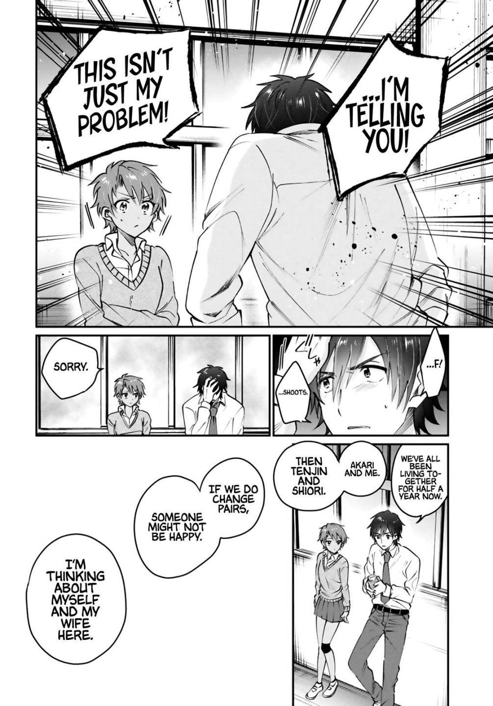 Fuufu Ijou Koibito Miman, Chapter 37