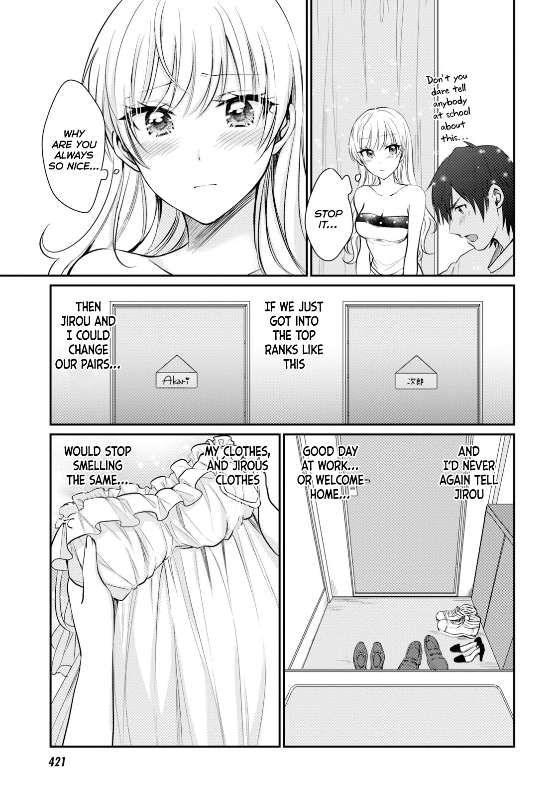 Fuufu Ijou Koibito Miman, Chapter 10