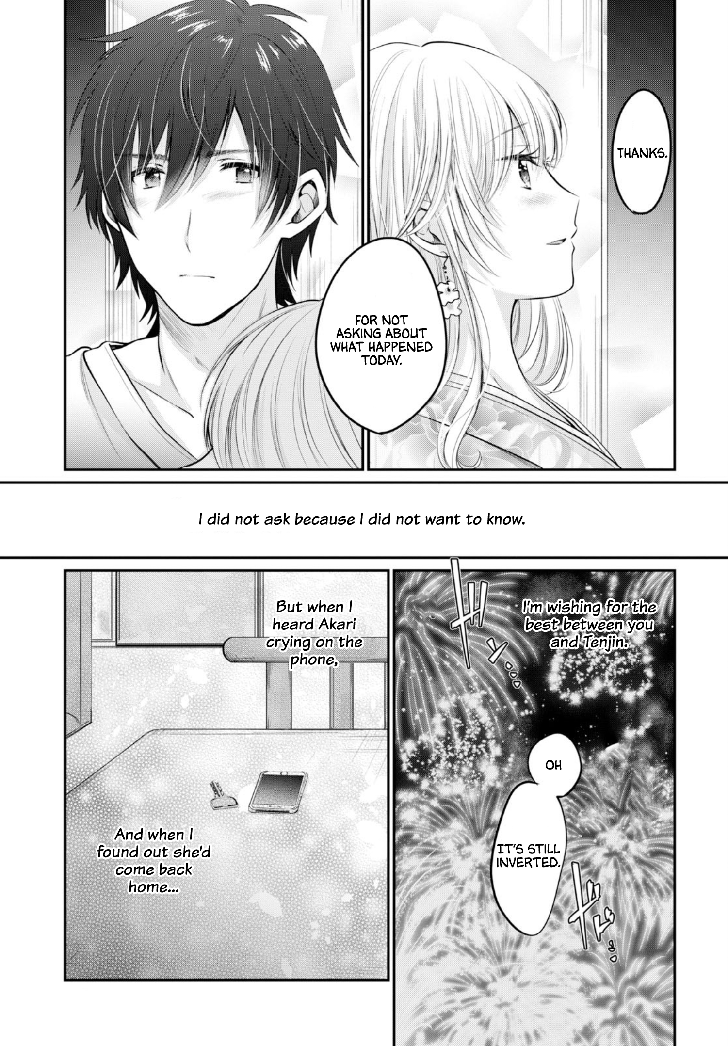 Fuufu Ijou Koibito Miman, Chapter 16