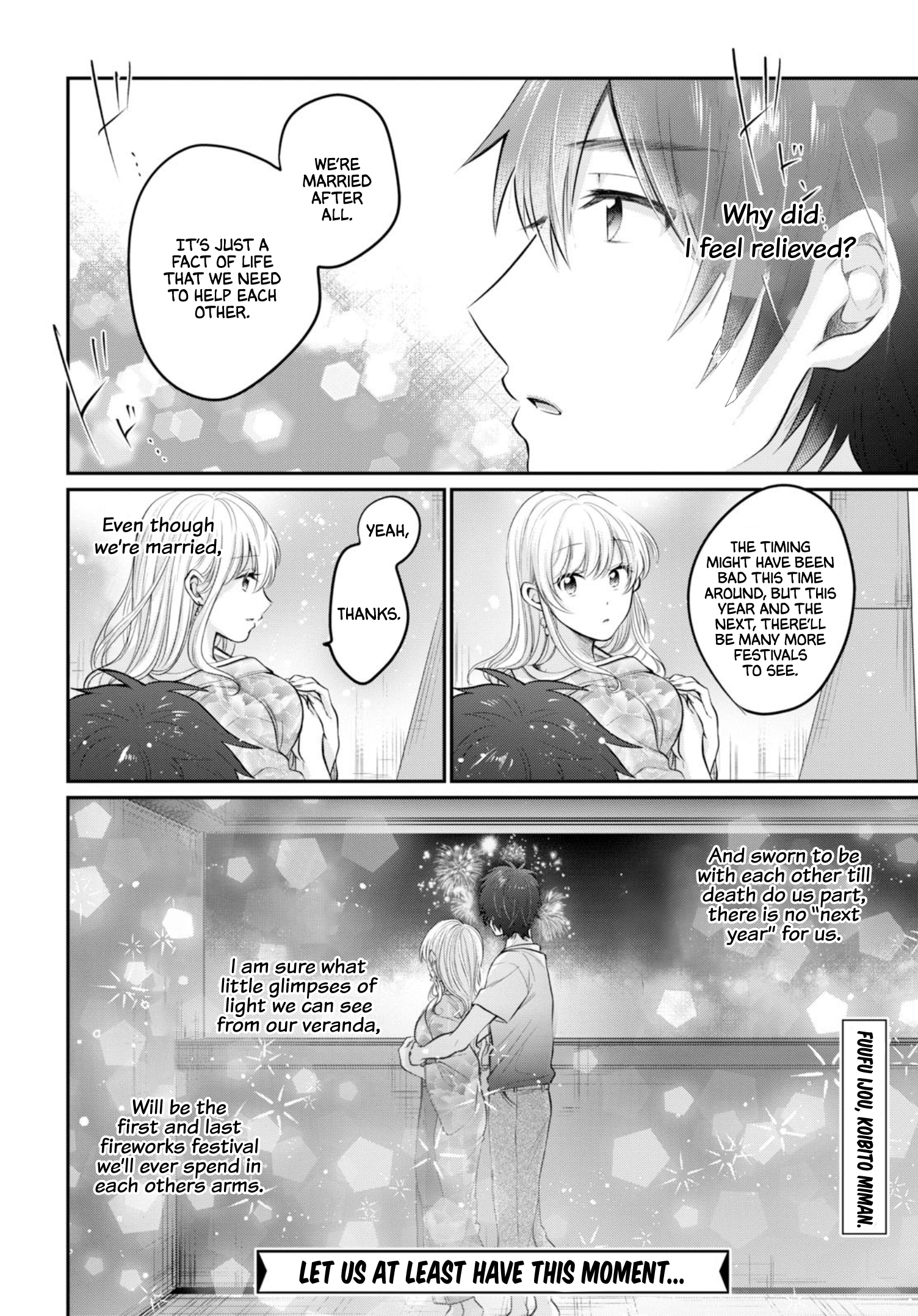 Fuufu Ijou Koibito Miman, Chapter 16