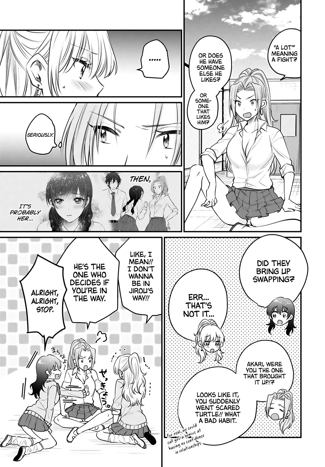 Fuufu Ijou Koibito Miman, Chapter 34