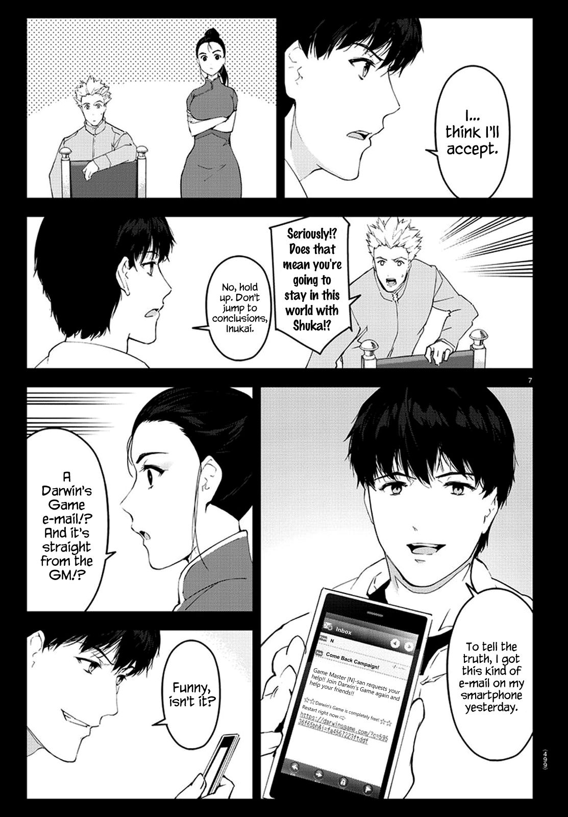 Darwin’s Game, chapter 77