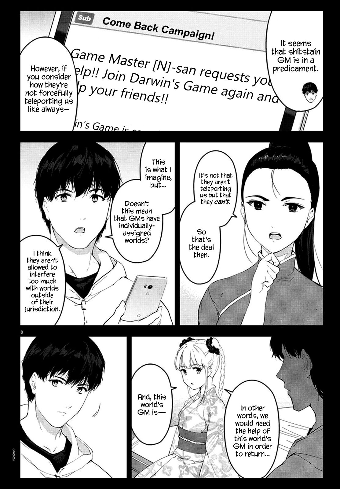 Darwin’s Game, chapter 77