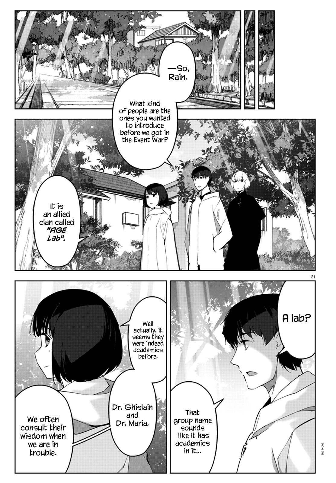 Darwin’s Game, chapter 87