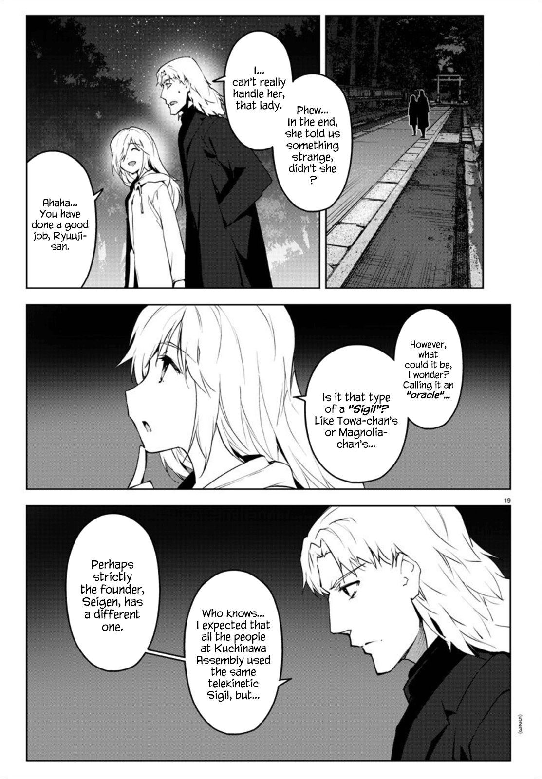 Darwin’s Game, chapter 89