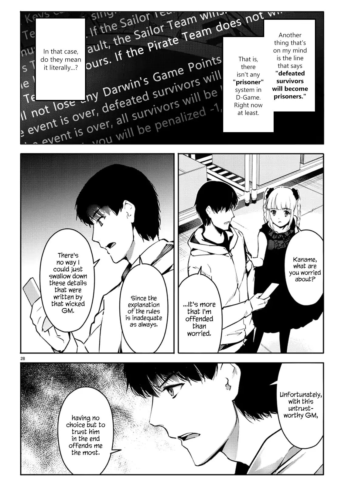 Darwin’s Game, chapter 62