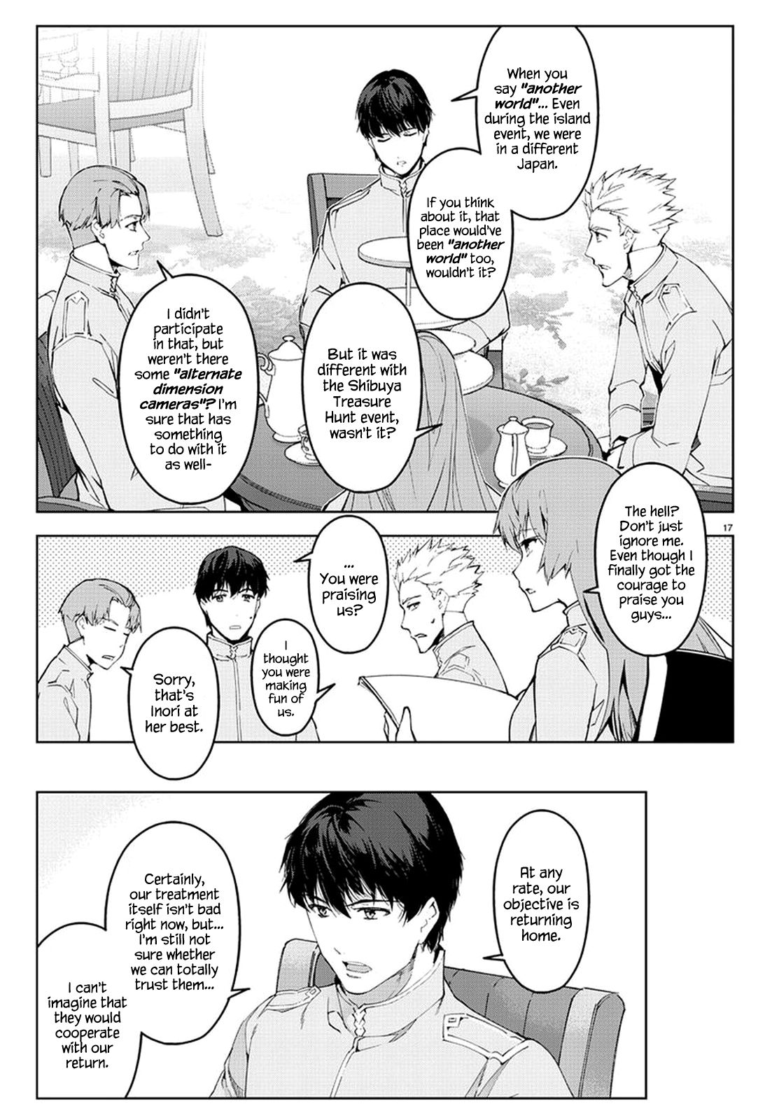 Darwin’s Game, chapter 74