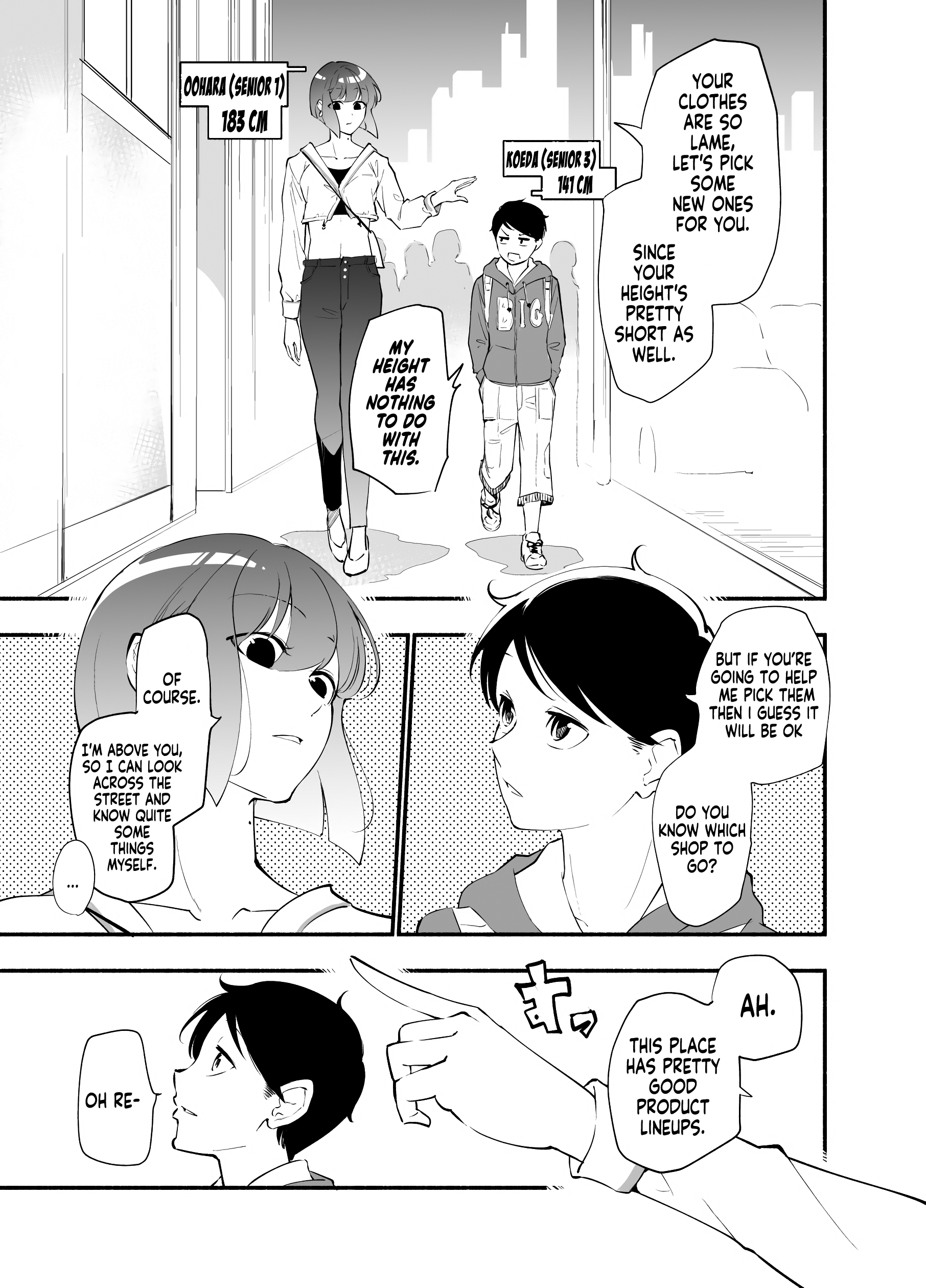 Read Until The Tall Kouhai (♀) And The Short Senpai (♂) Relationship ...