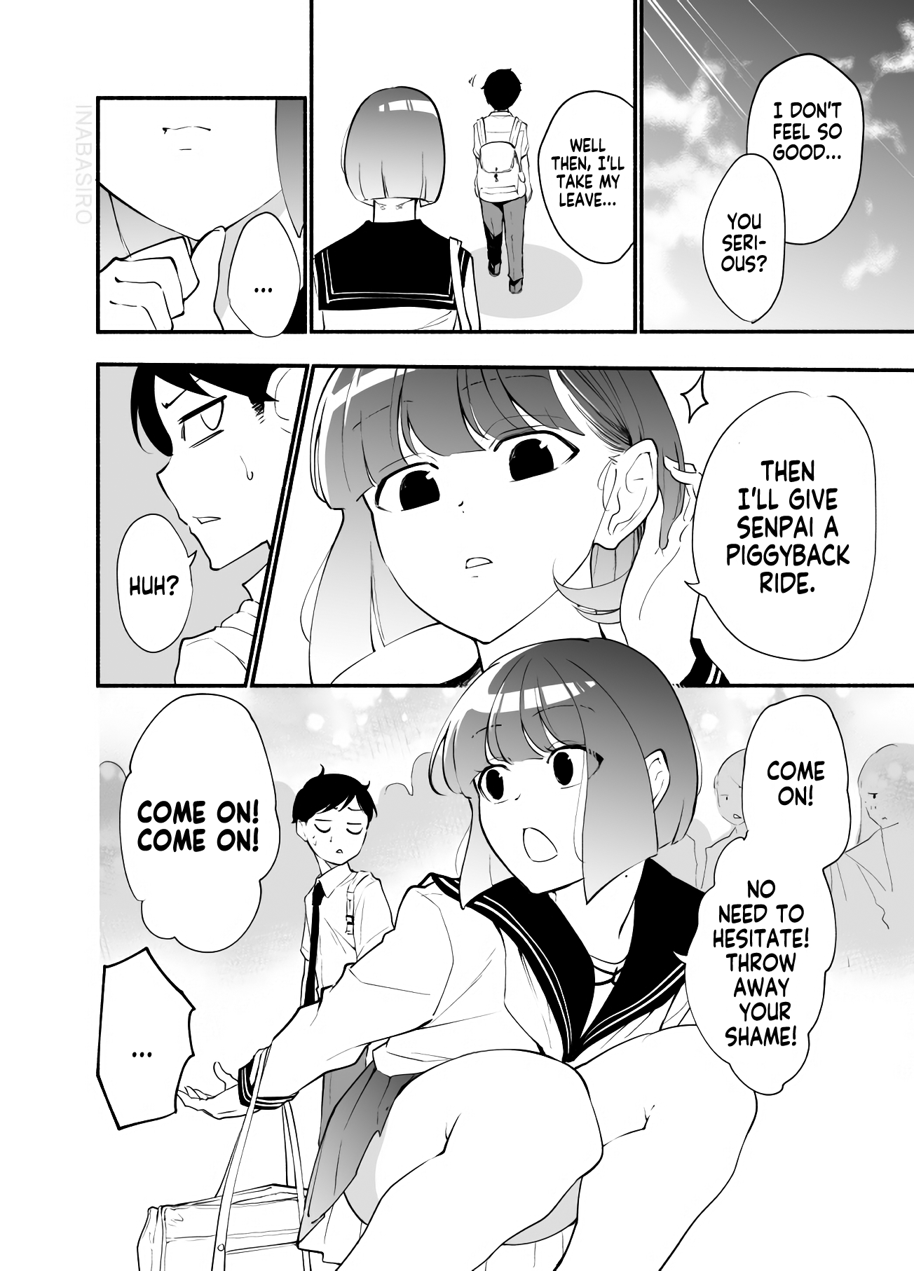 The Story Of A Kouhai Who Flirts With Me Read Until The Tall Kouhai (♀) And The Short Senpai (♂) Relationship
