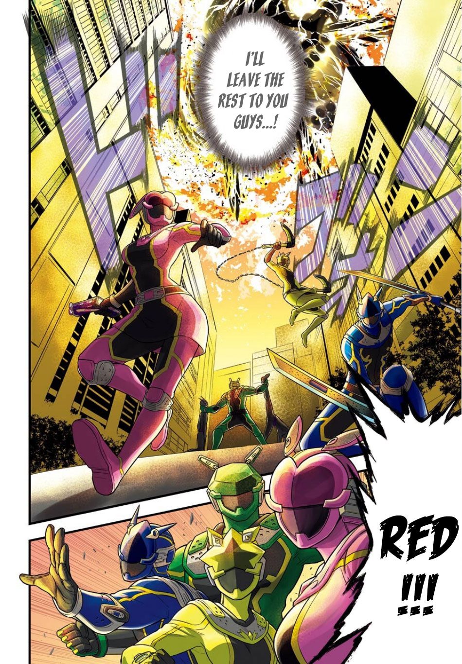 The Red Ranger Becomes An Adventurer In Another World Read The Red Ranger Becomes an Adventurer in Another World Manga