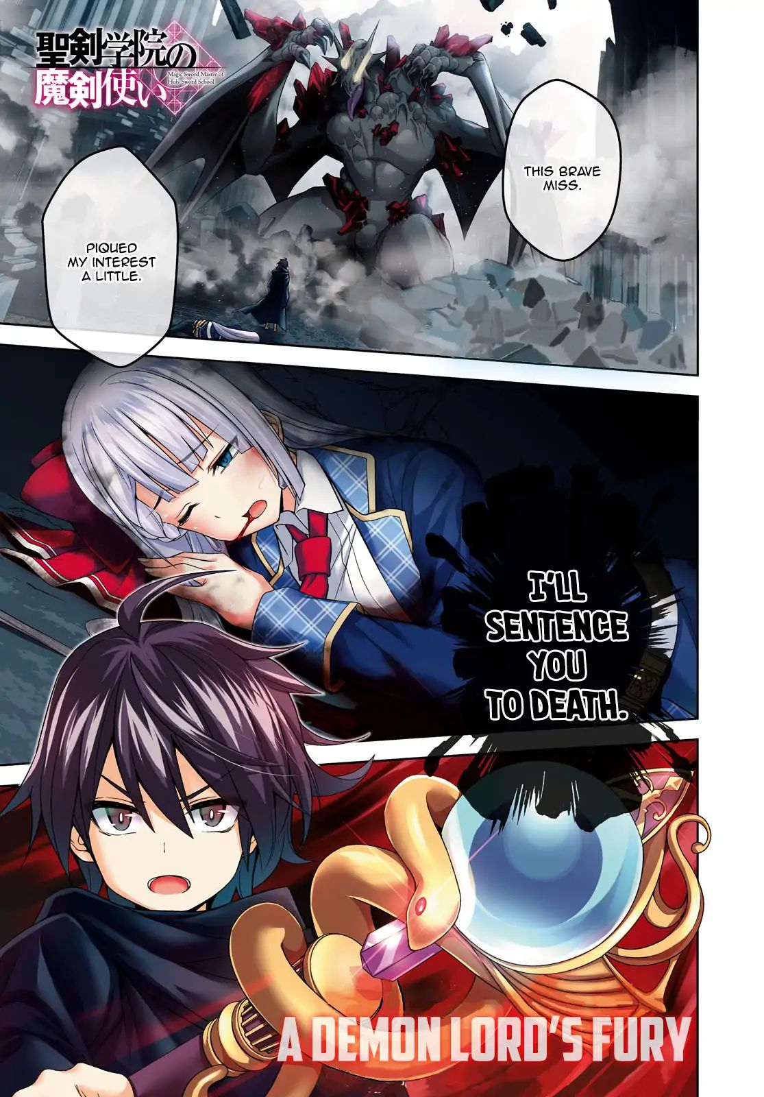 The Demon Sword Master of Excalibur Academy chapter 32 - English