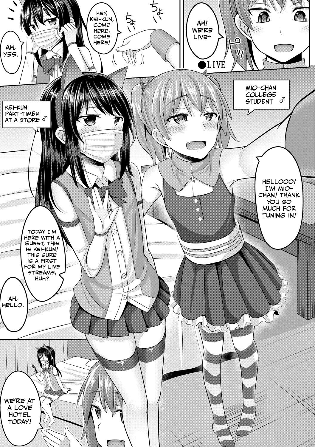 Read Cosplay Otokonoko Tachi ~ Ushiro No Ana Ni Iretai Kankei Manga English [new Chapters