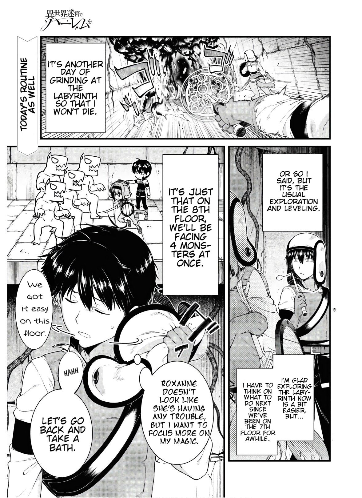 Isekai Meikyuu de Harem o, chapter 36