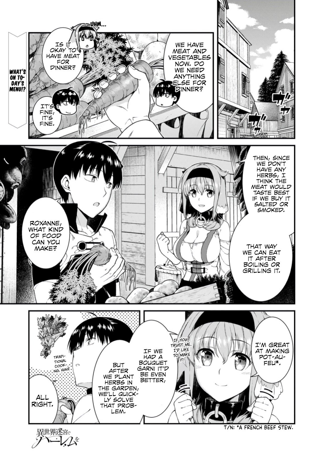 Isekai Meikyuu de Harem o, chapter 27