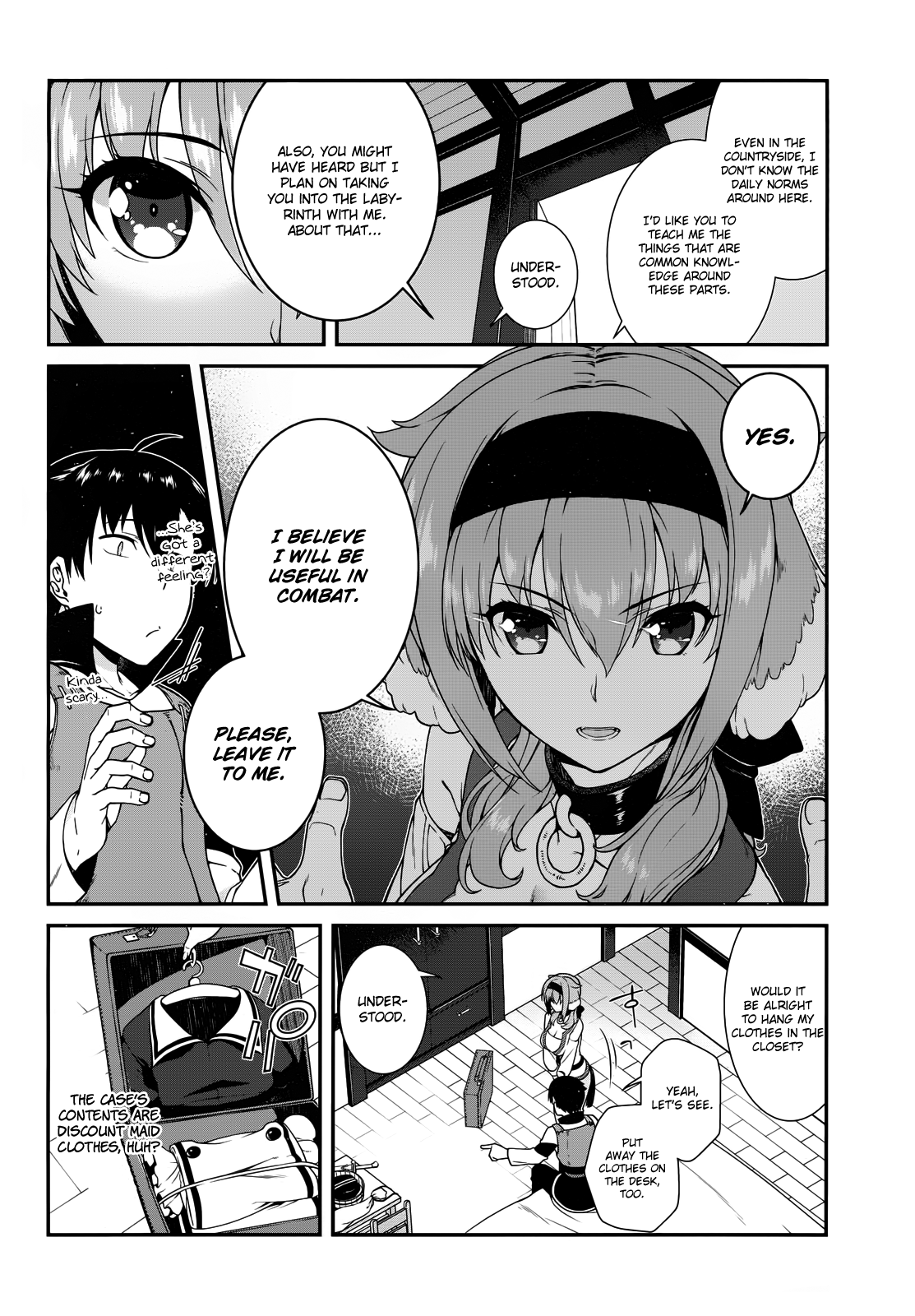 Isekai Meikyuu de Harem o, chapter 10