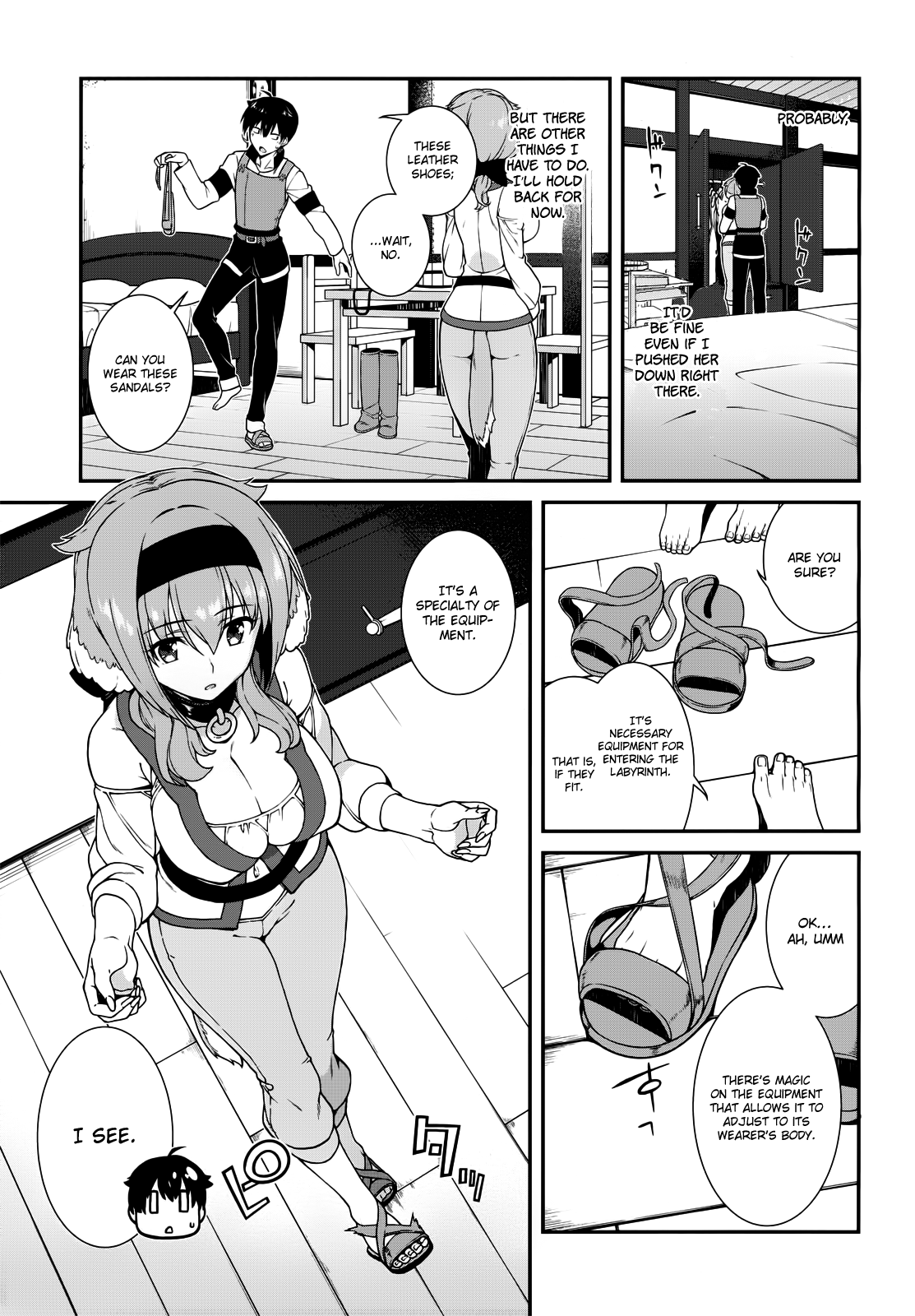 Isekai Meikyuu de Harem o, chapter 10